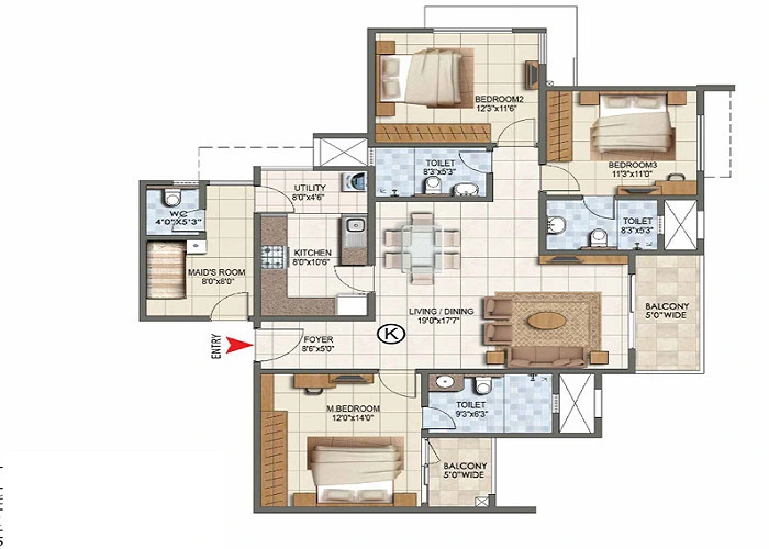 Prestige Avalon Park Master Plan