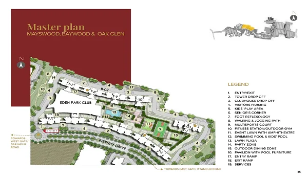 Prestige Eden Park Master Plan